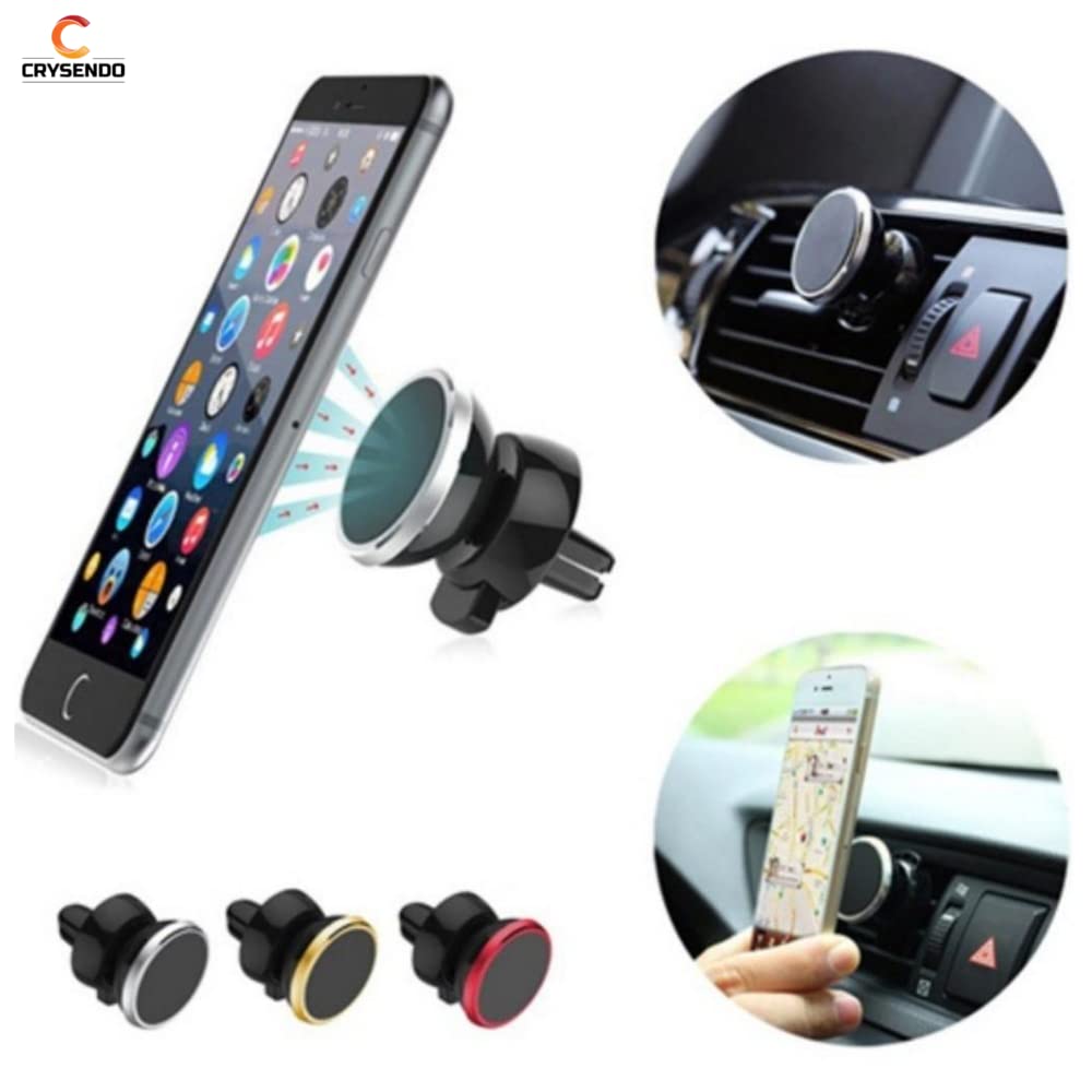 Durable secure Newest strong N52 magnet car Air vent mobile Phone holder - Luxury Lights
