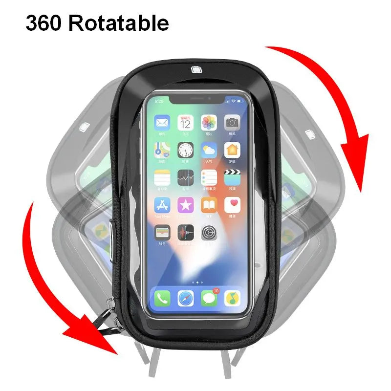 New Bike Mobile Phone Bag Dust-proof waterproof Case Holder Mtb Front Bag Mobile Phone Case for Outdoor Riding