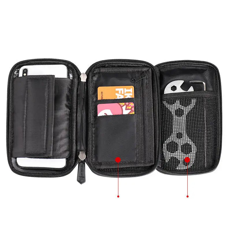 New Bike Mobile Phone Bag Dust-proof waterproof Case Holder Mtb Front Bag Mobile Phone Case for Outdoor Riding