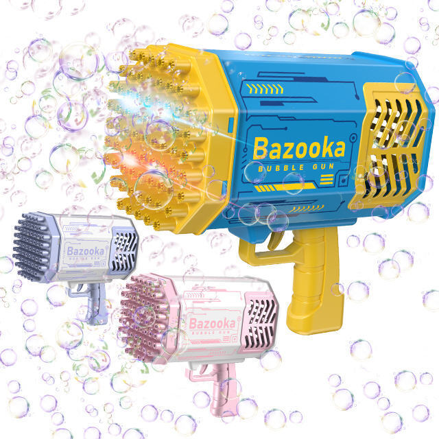 Durable Bubble Machine Guns, Bubble Guns with Light - Luxury Lights