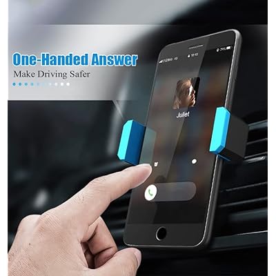 DURABLE EXTRA STRONG Universal Car Phone Holder Car Air Vent 360 Degree with qurantee - Luxury Lights