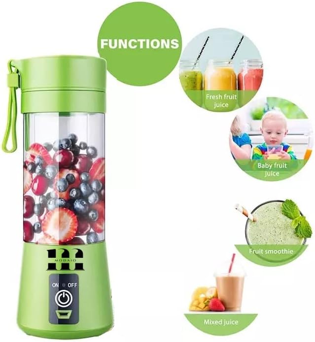 Durable and reliable  Personal Rechargeable Portable Blender And Automatic Handheld with Qurantee - Luxury Lights