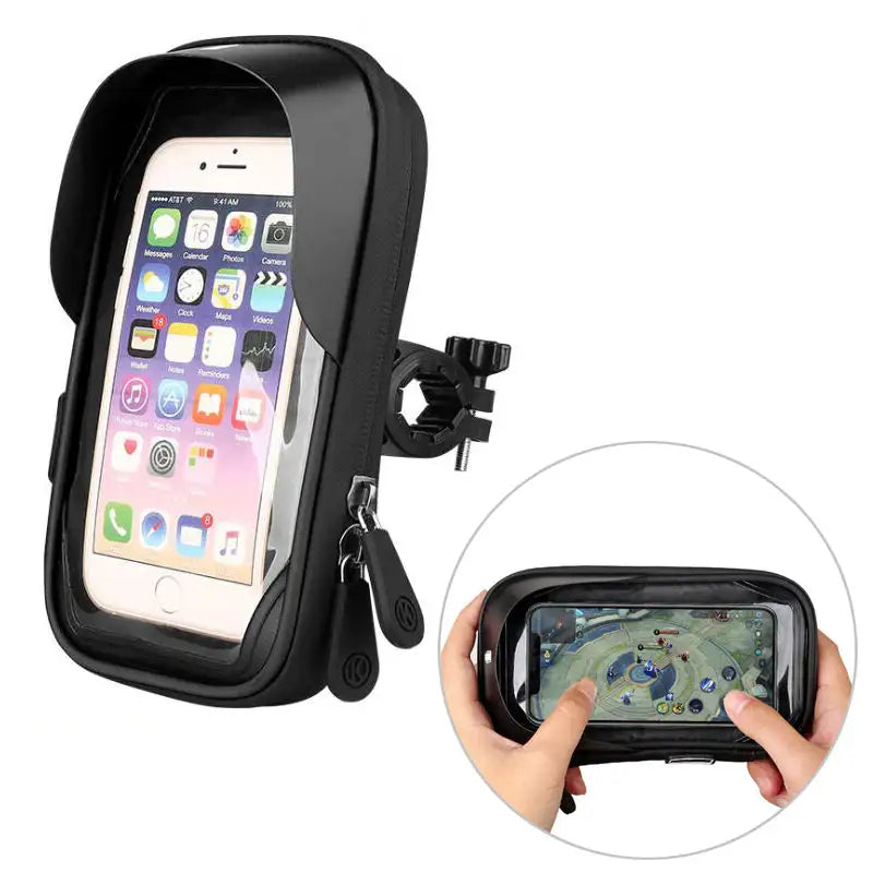 New Bike Mobile Phone Bag Dust-proof waterproof Case Holder Mtb Front Bag Mobile Phone Case for Outdoor Riding