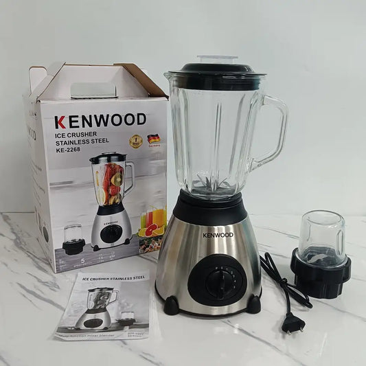 Durable and reliable kenwood Stainless steel body durable blender Y66 blender 600W 2 in 1 blender with 1.5L with qurantee