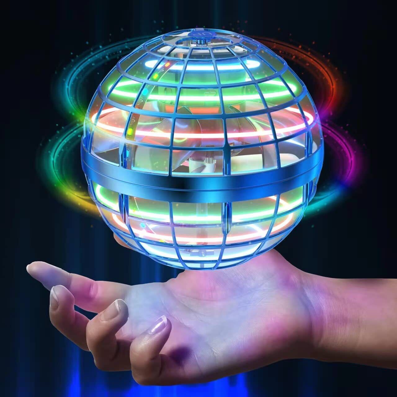 Flying Orb Ball Toys Cosmic Globe Boomerang Hover Ball - Luxury Lights