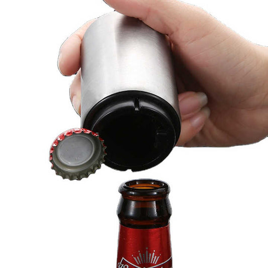 Durable Home Use Automatic Beer Bottle Opener Magnetic Push Down